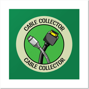 Cable Collector Badge Posters and Art